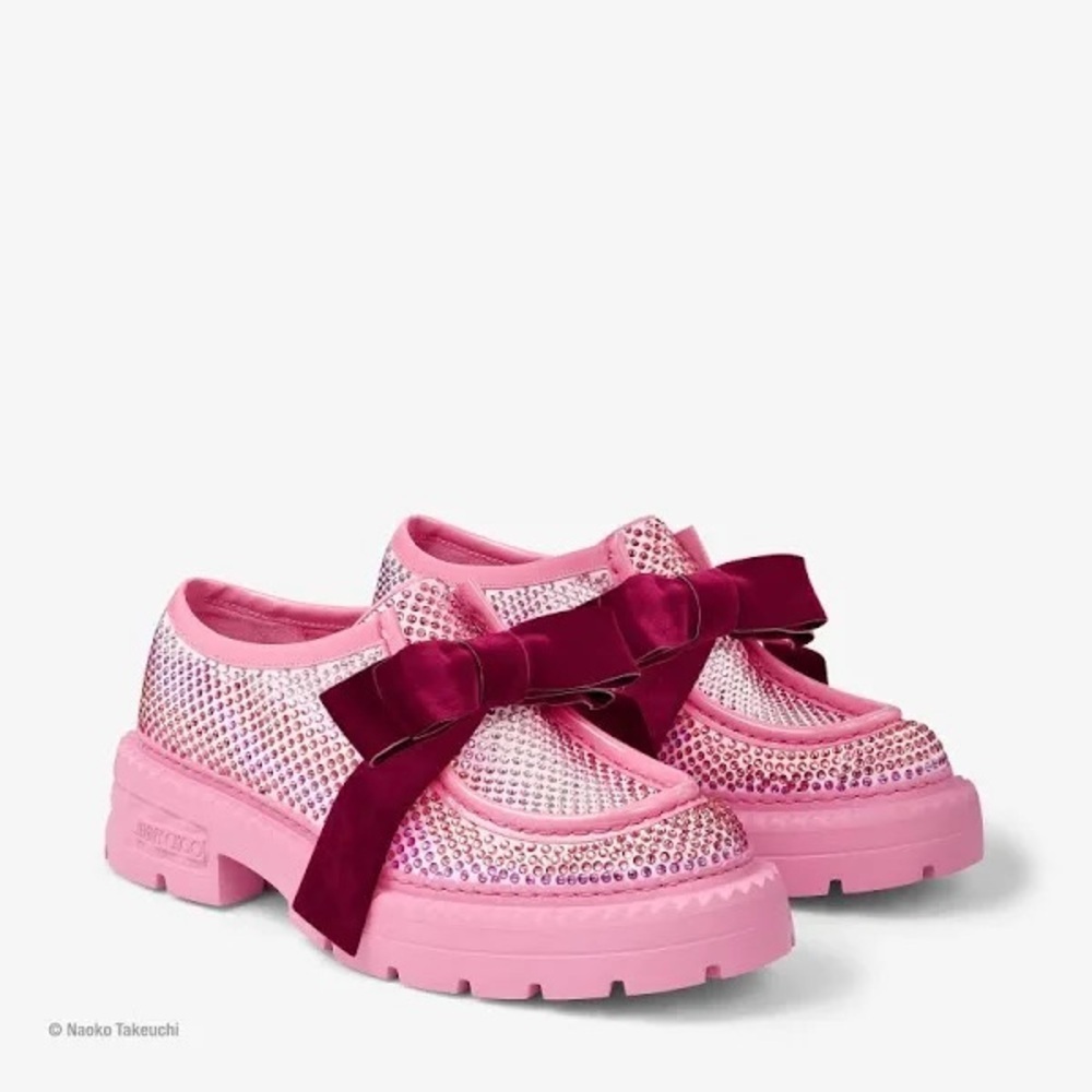 New Jimmy Choo x Super Sailor Moon Marlow Loafers Shoes
